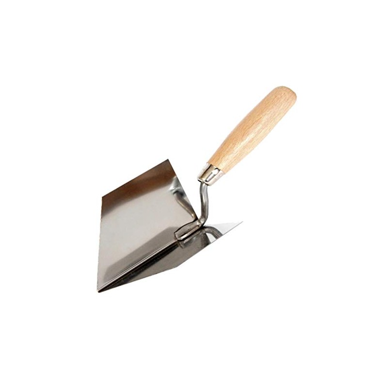 Toolty Stainless Steel Lining, Plastering Trowel - Internal Corner Trowel
