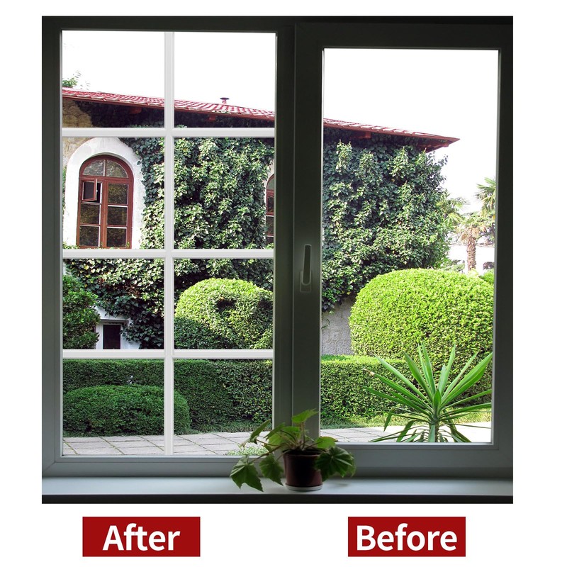 KEOHOLI 5 Rolls Total 32.8ft Window Grille Inserts Grid Kit