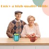 JFGLORIX Spill Proof Sippy Cups for Seniors & Adults -10.2oz(300ml)