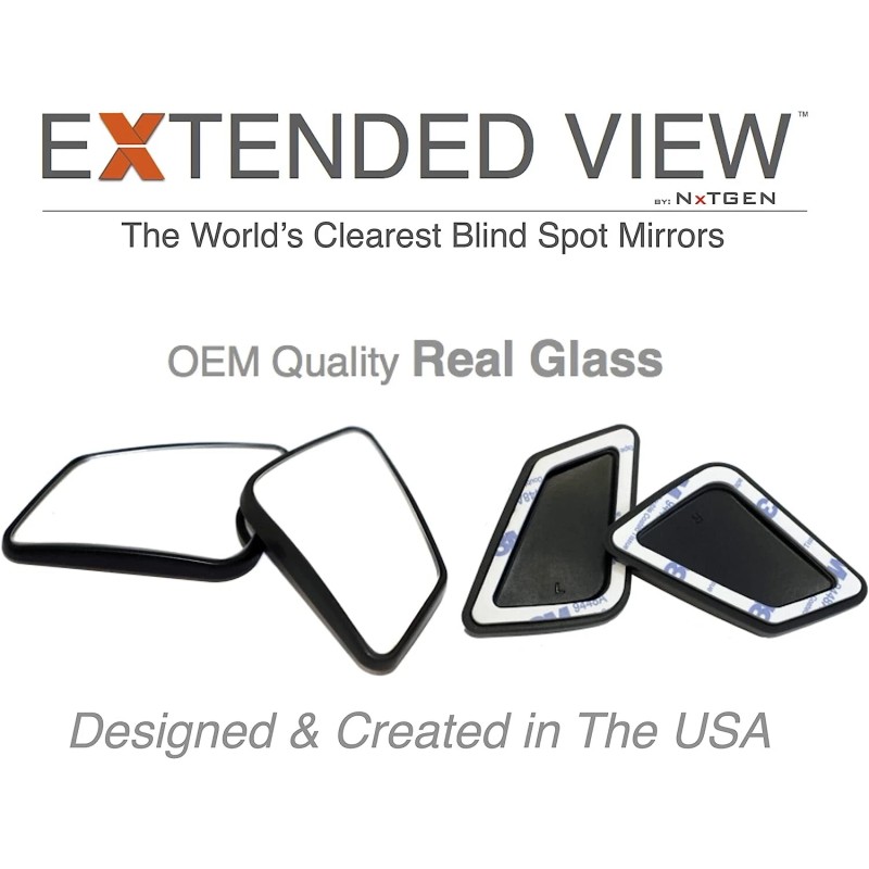 NXTGEN Automotive Toyota Highlander Blind Spot Mirrors | 2019+ Toyota