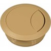 ToniTec® Cable Feed-Through Cable Box Cable Grommet Plastic 60 mm 80 mm Beige