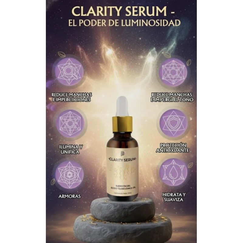 Sérum Clarity Beauty Freedom 30ml 5% Ácido Tranexámico Sensible