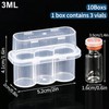OrganiMax Refrigerator Storage Box – Peptide Vial Freezer Tube Container,