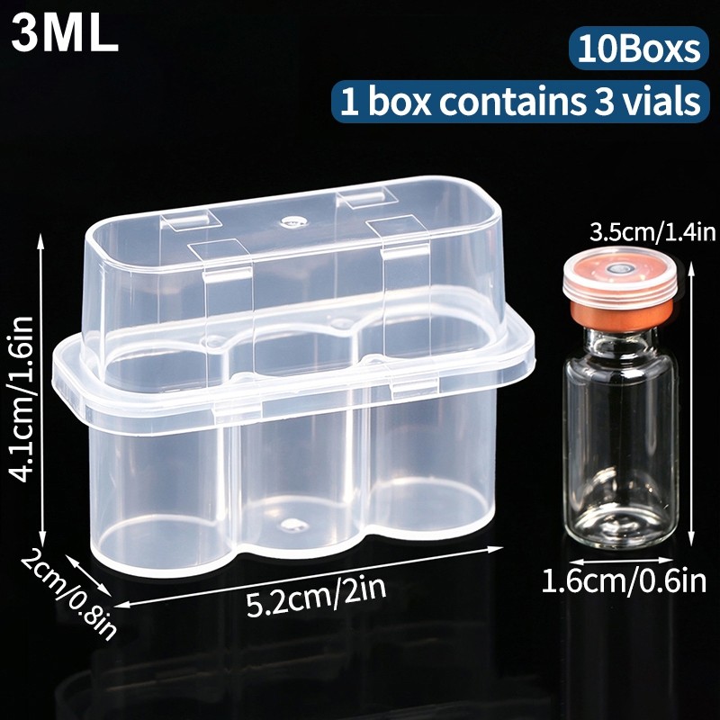 OrganiMax Refrigerator Storage Box – Peptide Vial Freezer Tube Container,