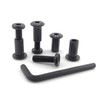 Black M6 x 3/4" Hex Drive Socket Cap Bolts Screws