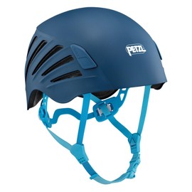 PETZL BOREA Women's Durable Helmet with TOP & Side Enhanced Protection, S/M, Navy Blue