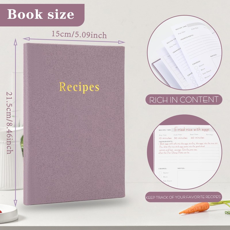Recipe Book Recipe Book To Write in Your Own Recipes