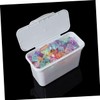 OFFSCH 4Pcs Laundry Powder Container Set Multi Functional Storage Box