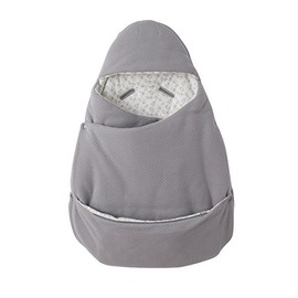 VERTBAUDET 2-in-1 Baby Travel Bag, gray