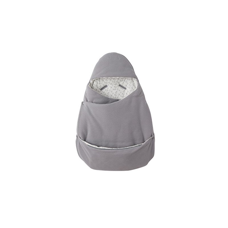 VERTBAUDET 2-in-1 Baby Travel Bag, gray