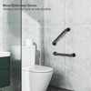 FANHAO 2 Pack Shower Grab Bar, 16 Inch Stainless Steel