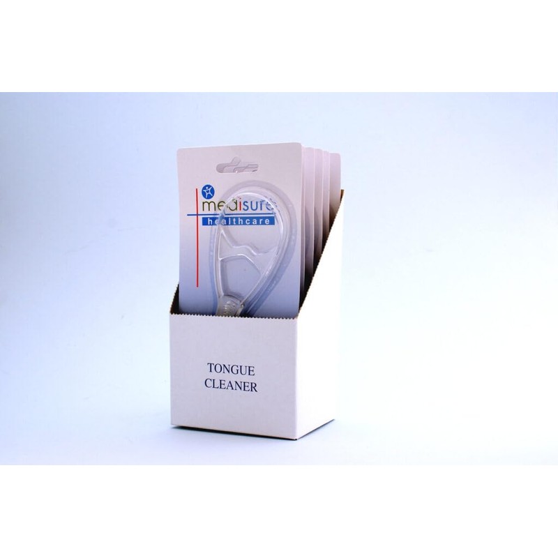 Medisure Plastic Tongue Scraper – Reusable – Oral Health Improvement