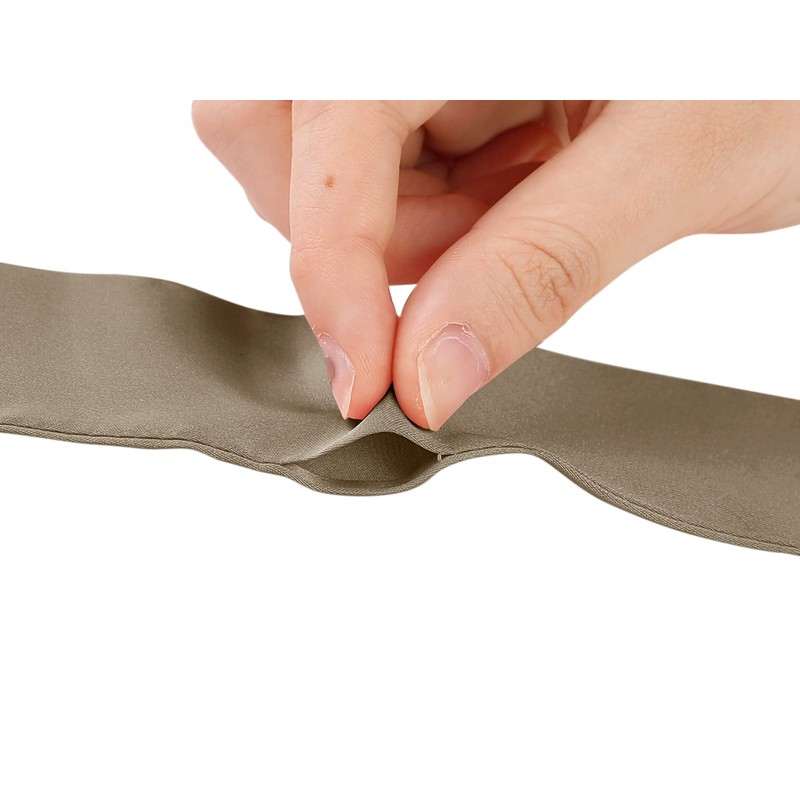 Allegra K Women's Scarf, Solid, Long, OL, Fashion,, dark khaki