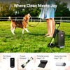 PREMJIN Dog Poop Trash Can Outside with Poop Scooper for