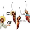 8 Pack Jesus I Saw That Car Air Fresheners Funny Hanging Air Fresheners Car for Cute Mirror Freshener Mirror Scented Hanging Accessories for Men Woman