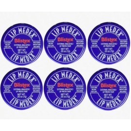 Blistex Lip Medex Lip Balm, .25-oz. Pack of 6