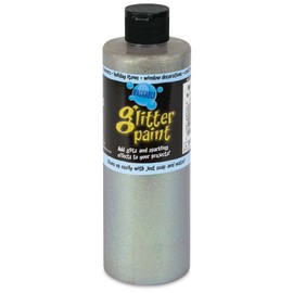 Chroma Glitter Tempera Paint - Silver Glitter, 16 oz