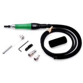 Jrealmer Turbo Air Lapper (UTR-70) Stroke 0.7mm Pneumatic Ultrasound Grinder Micro Pneumatic Air Pencil Die Grinder For Mould Metal Lapping Grinding