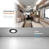 Dream Lighting 12V LED Recessed Down Light Cool White Caravan