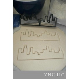 NEW YORK CITY SKYLINE BIG APPLE SKYSCRAPER BUILDING HORIZON COOKIE CUTTER MADE IN USA PR4114
