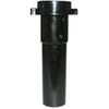 Drain Extension, Slip Joint, Black Plastic, 1.5 x 12-In.