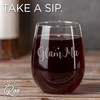 On The Rox Drinks Wine Gifts for Grandma- 17 Oz