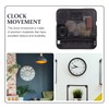 Healifty Quartz DIY Wall Clock Movement Mechanism, Battery Operated, Black,