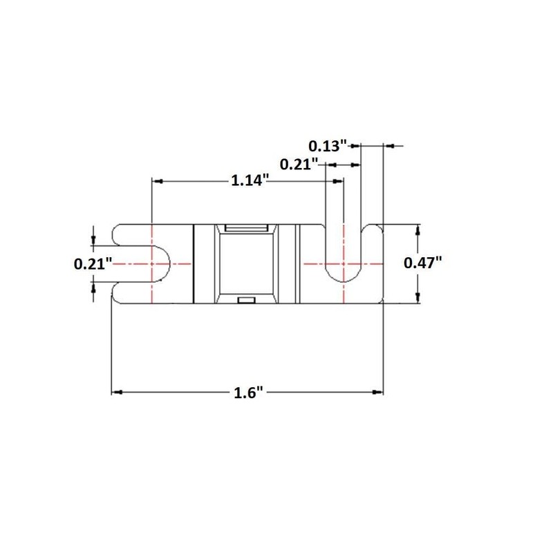Mini ANL 150 Amp Fuse For Automotive Marine Audio Video
