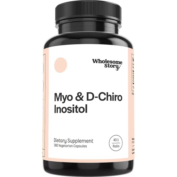 Wholesome Story Myo & D-chiro Inositol 360 Cápsulas