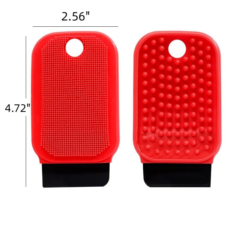 Multifunctional Silicone Fruit & Vegetable Cleaning Brush -2PCS