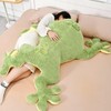 Huniupore Large Frog Stuffed Animal Green Frog Plush Toy Frog