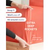 Extra Deep Split King Sheet Set - 7 Piece Breathable