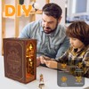 Blumacht DIY Book Nook Kit - Library of Books, Miniature