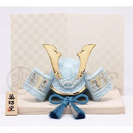 Yakusigama 5780 Dyed Helmet for Celebrations, Celebrations, Celestial Colors, Festival Auspicious Item, Celebration Figurine, Interior