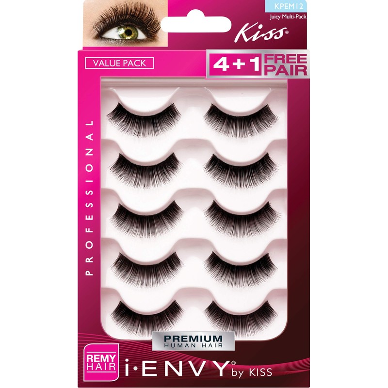 i.Envy by Kiss Eye Lash Value Pack #KPEM12 (2 PACK)