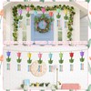 MiniInflat 24 Sets Spring Tulip Wind Chime Making Kit Make