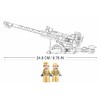 Sluban - Model Bricks-M777 Howitzer 258 pieces, M38-B0890, multi-coloured
