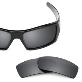 Revant Replacement Lenses Compatible With Oakley Gascan, Non-Polarized, Black Chrome MirrorShield