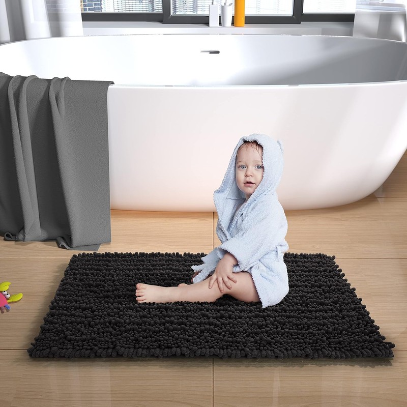 Yimobra Original Luxury Chenille Bath Mat, 43 x 61 cm,
