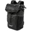 Travoost Ultima 22 Multipurpose Backpack with Detachable Hip Pack (Black)