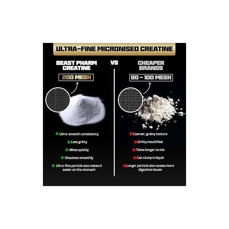 Beast Big D with Creatine Monohydrate Powder 30 Servings, Lemon