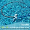 POOLWHALE Professional 1-1/2-Inch x 40-Feet Swimming Pool Vacuum Hoses and