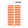 A-One 08065 Special Label Fluorescent Red Arrow, 26 Sides, 0.2
