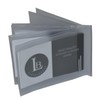 LB LEATHERBOSS Plastic Wallet Sideway Insert for Bifold Trifold Wallets