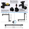 G-Promise All Metal 10 Inches Rainfall Shower Head with Handheld