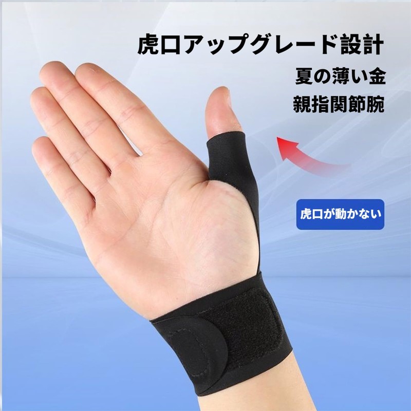 Clcyricher Thumb Wrist Support, For Right Hand, One Size Fits