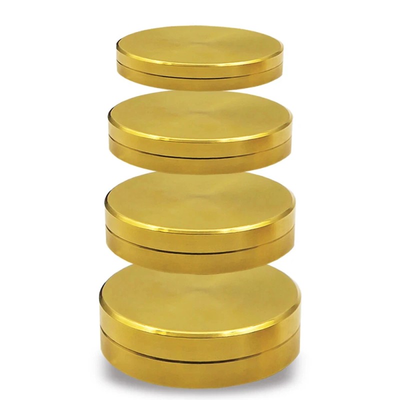 MagicMakers Deluxe SPELLBINDING BOXES + VANISHING CLOTH Nested Metal Coin