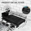 VNIMTI Dish Drying Rack, Expendable Dish Rack for Kitchen Counter,