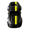 Double 2 and 8 Inch Offset Vinyl Racing Stripes Fits