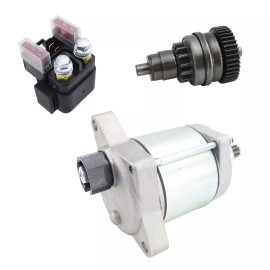Soarider 55440001000 Starter Motor Replacement for KTM 250 XC 2018-2019 & Bendix & Relay